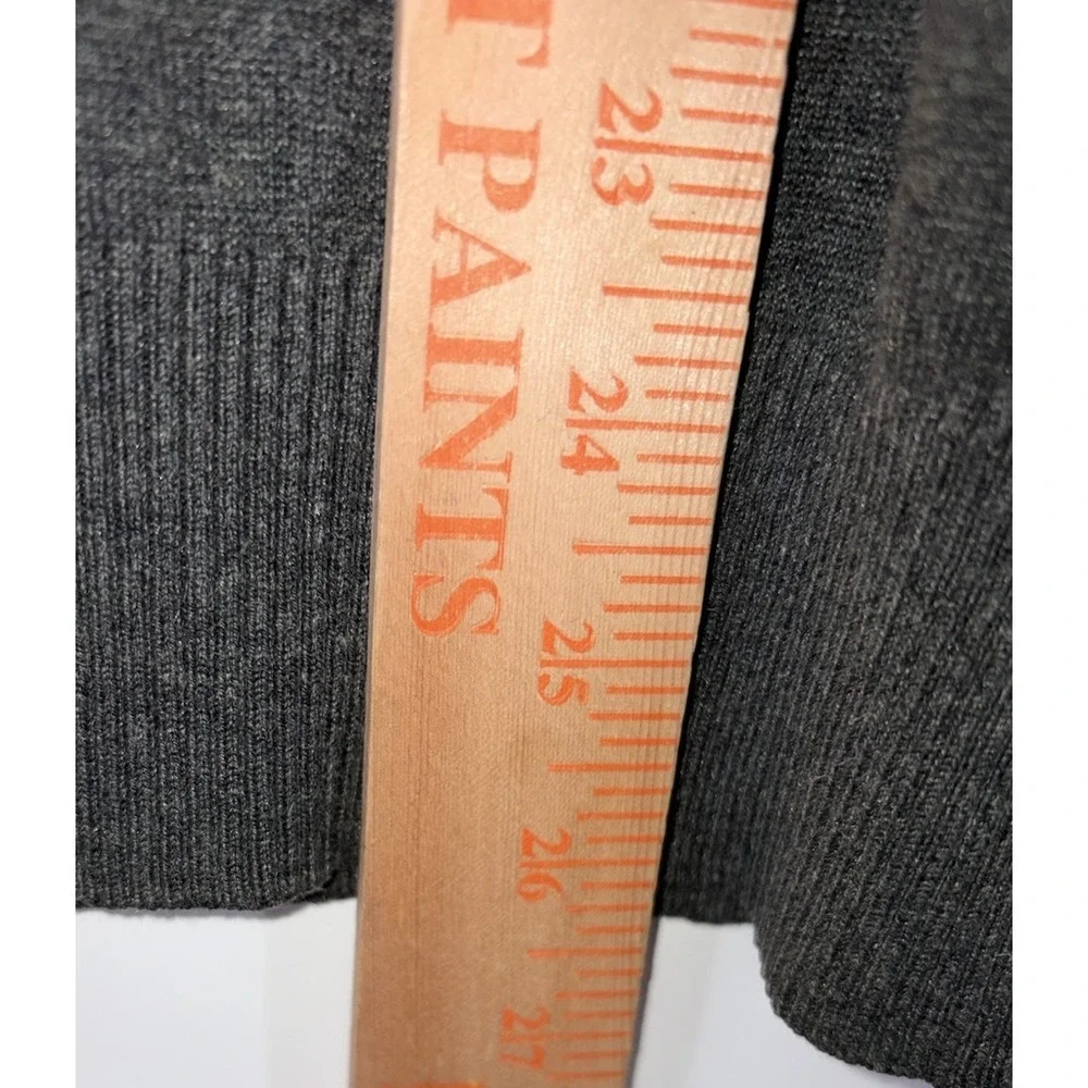 Banana Republic Sweater Mens Medium Gray Silk Linen‎ Blend Pullover Crew Neck